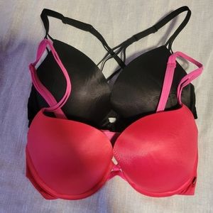 2 VS push up bras
